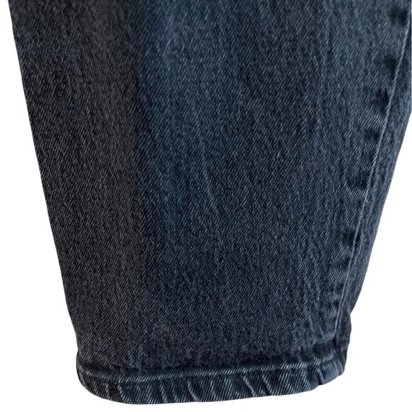 Vintage Black Denim Riders Straight Leg Denim Jeans - Size 12 - Picture 6 of 7